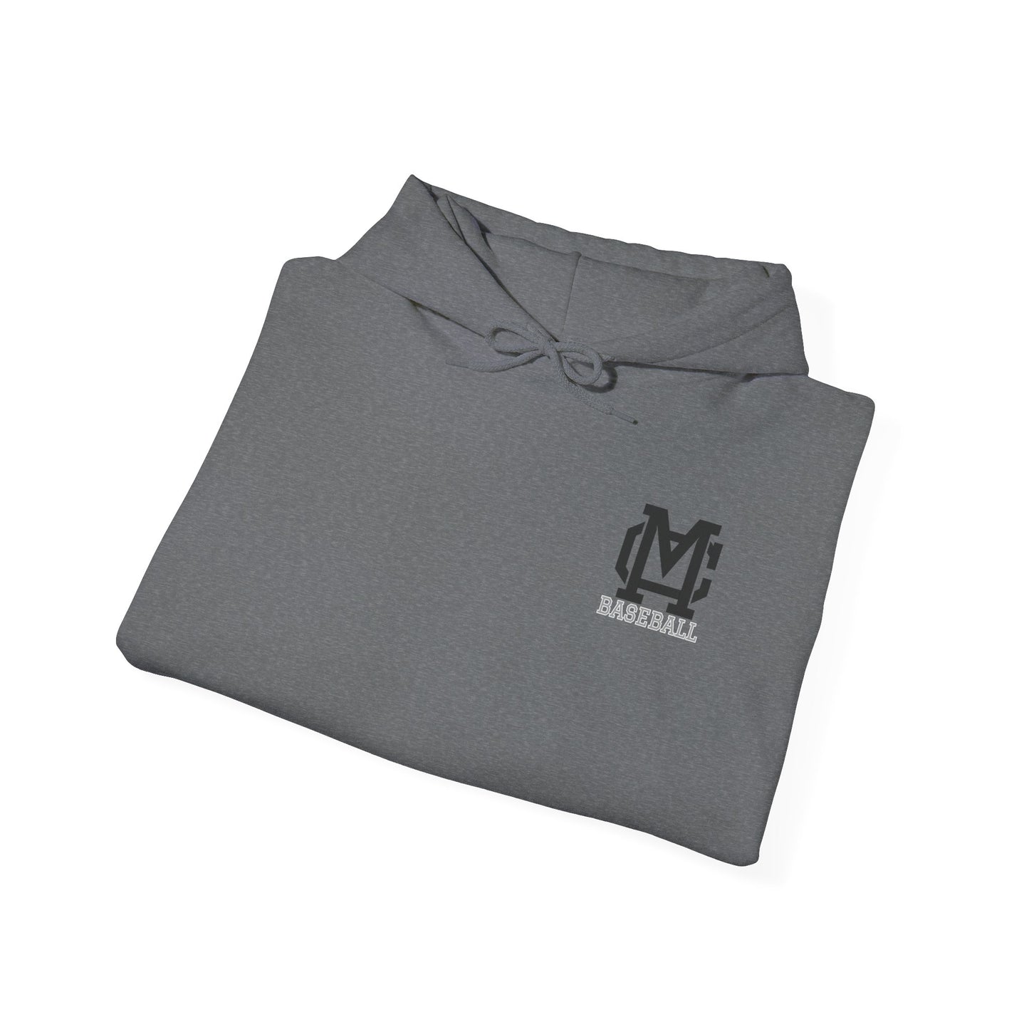 Munford Cougars Baseball Adult Hoodie | Munford M Logo Sweatshirt