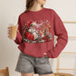 GILDAN - Christmas Santa and Reindeer Crewneck Sweatshirt