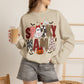 GILDAN - Spooky Mama Sweatshirt – Cute Halloween Ghost & Pumpkin Graphic Crewneck