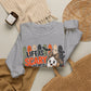 GILDAN - Christian Halloween Sweatshirt — "Life Is Scary Without Jesus" Fall Crewneck