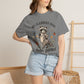 COMFORT COLOR - Raccoon Floral Tee — "My Flabbers Have Been Gasted" Graphic T-Shirt