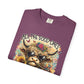 COMFORT COLORS - Cow Graphic T-Shirt — "All the Good Ones Are a Little Crazy" Floral Sunflower Design