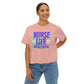 COMFORT COLORS CROP TOP - Nurse Life Boxy Tee — "Some Days You Win..." Inspirational Nurse T-Shirt