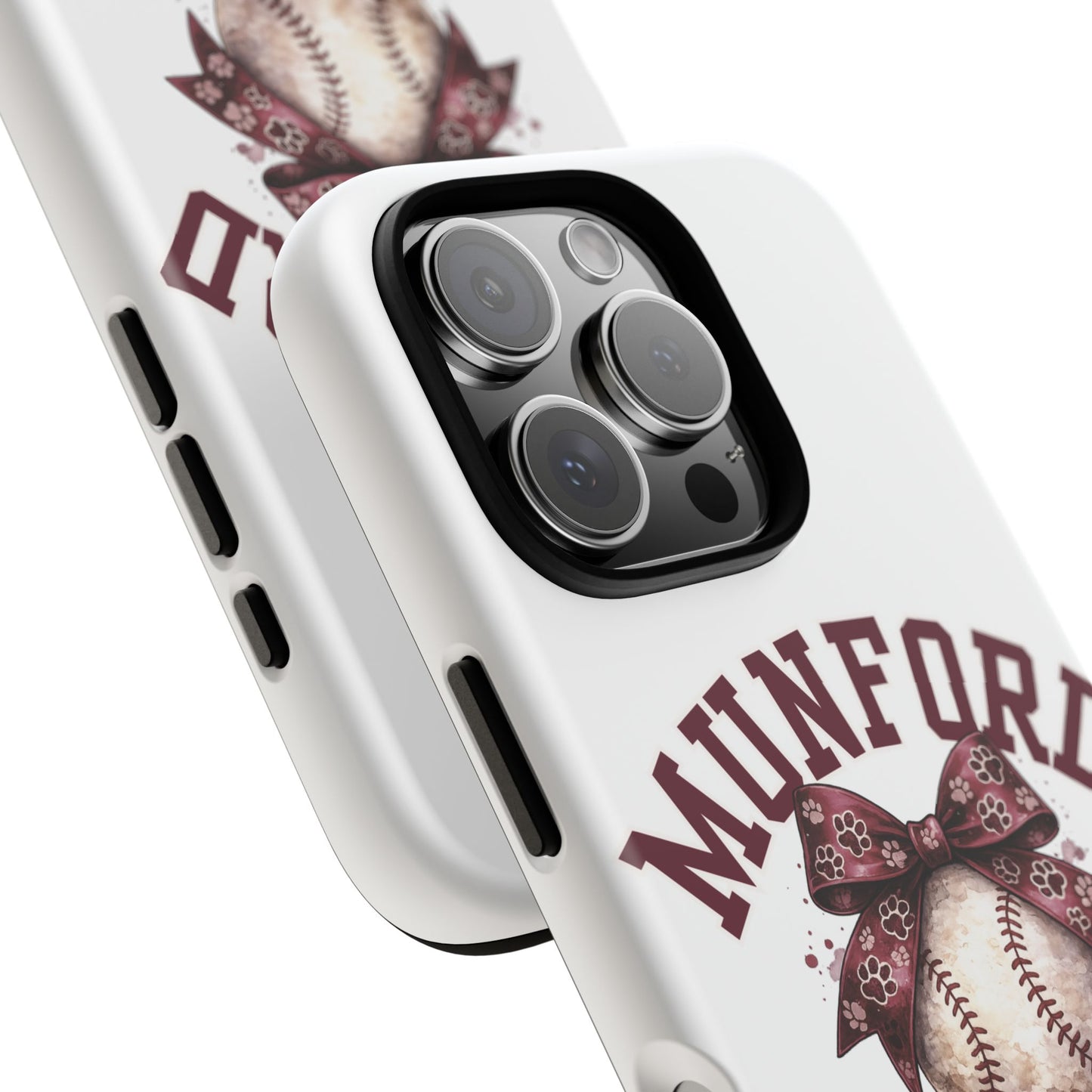 *** NEED TO PERSONALIZE THIS ? - DO NOT PURCHASE THIS ITEM - EMAIL ME @REFININGFAITHCOMPANY@GMAIL.COM - Munford Cougars Baseball Phone Case - Tough Cases Sports Team Phone Cover