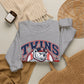 Twins Tipton County Baseball Crewneck Sweatshirt – Est. 2028 Vintage Mascot