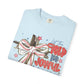 COMFORT COLORS - Baseball Crossbow T-Shirt — "Let the Field Be Joyful" Patriotic Sports Tee