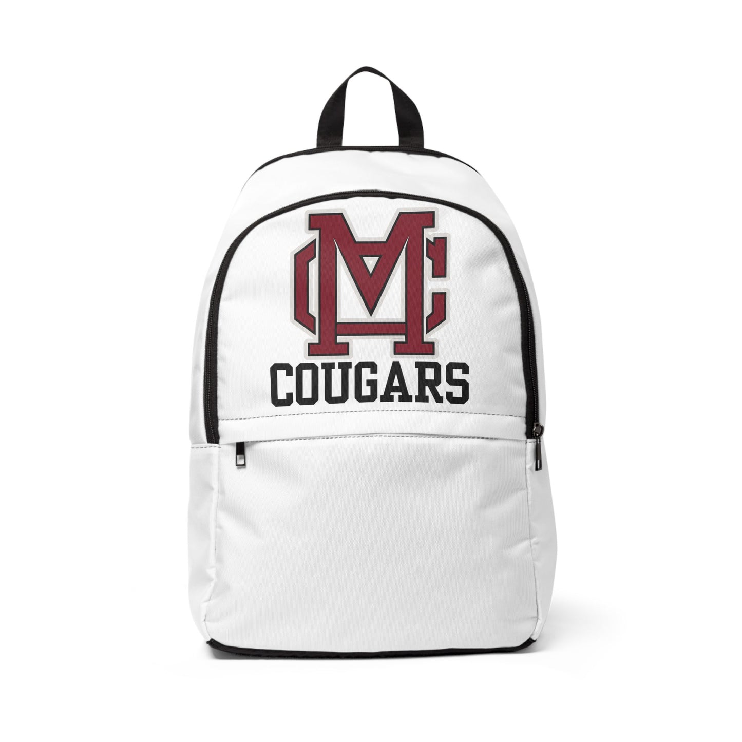 Cougars Mascot Personalized Backpack