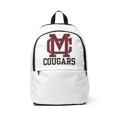 Cougars Mascot Personalized Backpack
