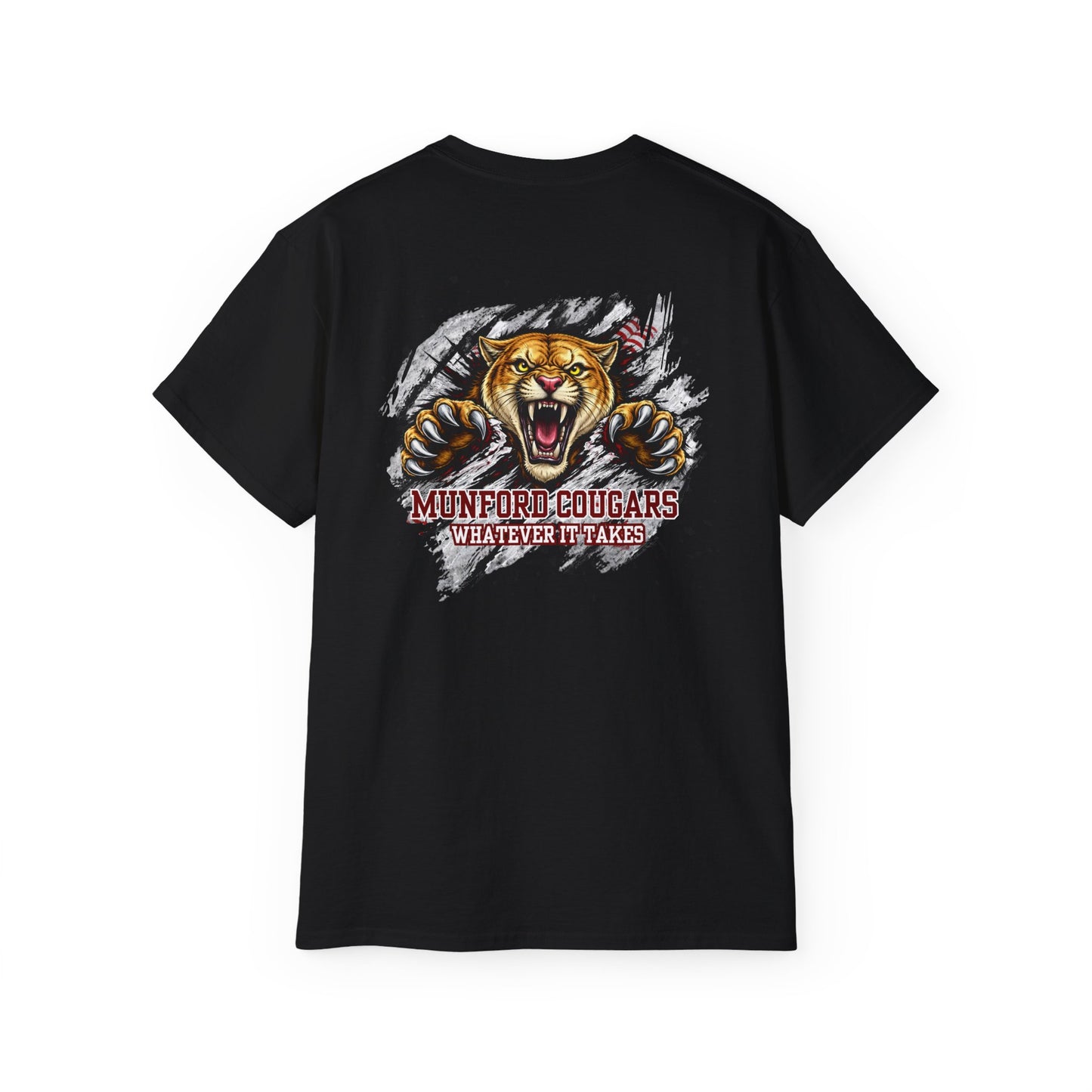 Munford Cougars Roaring Mascot T-Shirt — School Spirit Tee