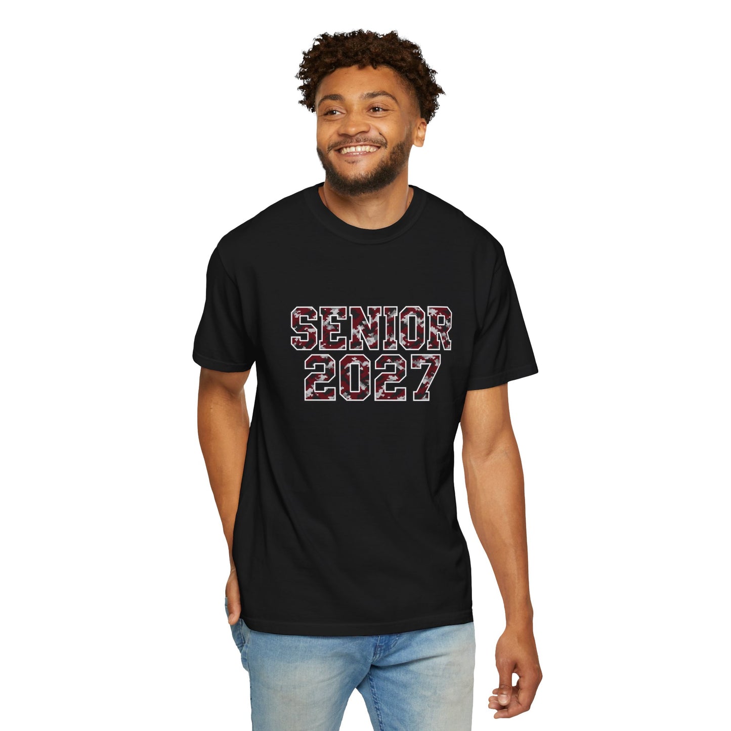 COMFORT COLORS - Senior 2027 T‑Shirt — Class of 2027 Senior Tee