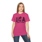 GILDAN - USA EST.1776 T-Shirt — Vintage Patriotic American Tee for 4th of July