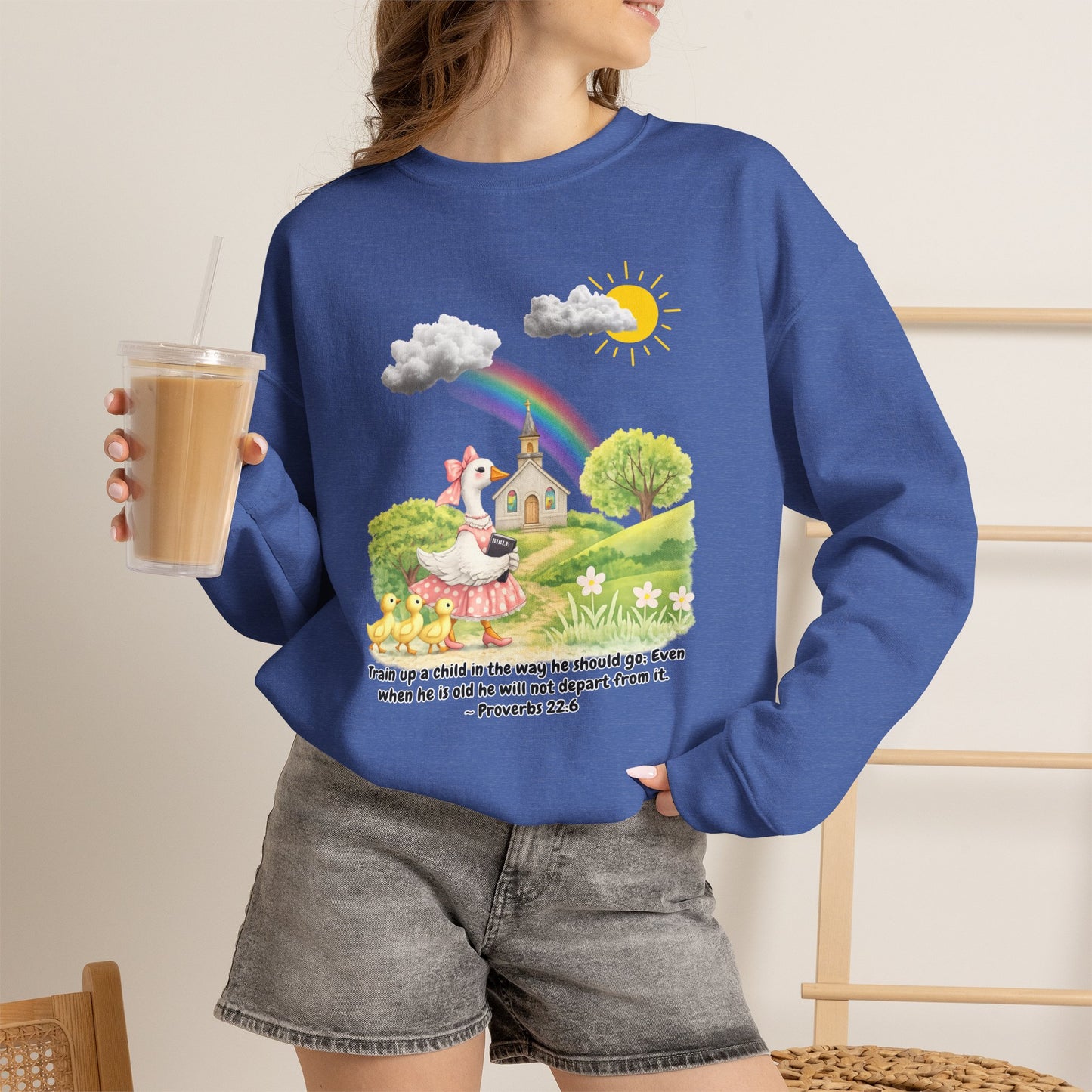 GILDAN - TRAIN UP A CHILD ADULT SWEATSHIRT