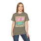 Later Alligator T‑Shirt — Retro Pink & Teal Gator Graphic Tee