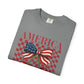 COMFORT COLORS - America Cherry Graphic T-Shirt — Patriotic 4th of July Tee