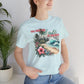 You Are the Salt of the Earth Beach T-Shirt – Tropical Floral Christian Faith Tee