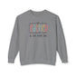 Custom Colors - Teacher Made All Day Every Day Crewneck Sweatshirt