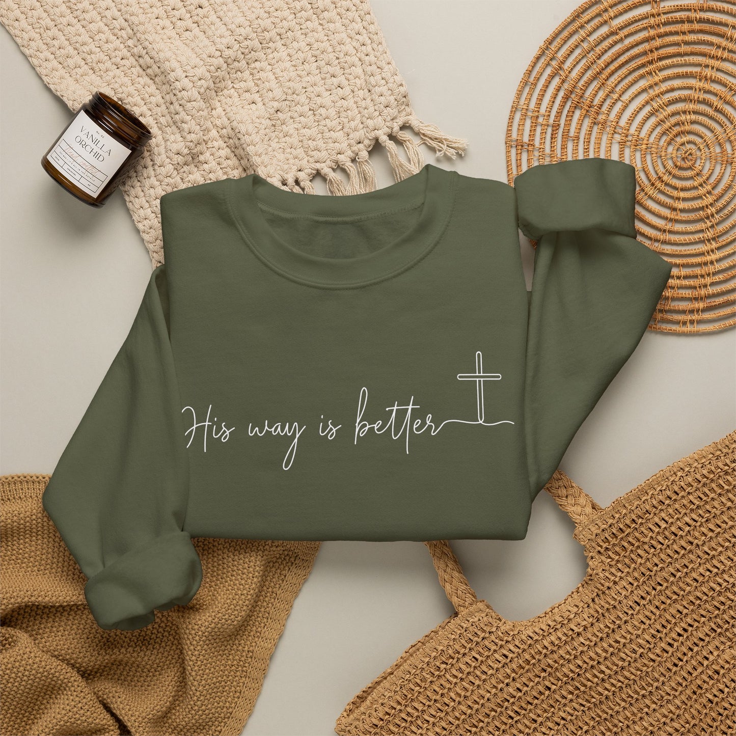 GILDAN - Classic Blank Crewneck Sweatshirt