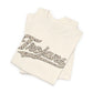 ** SPECIAL ORDER - RHONDA FREEMAN ** T-shirt — Trojans Leopard Script Logo