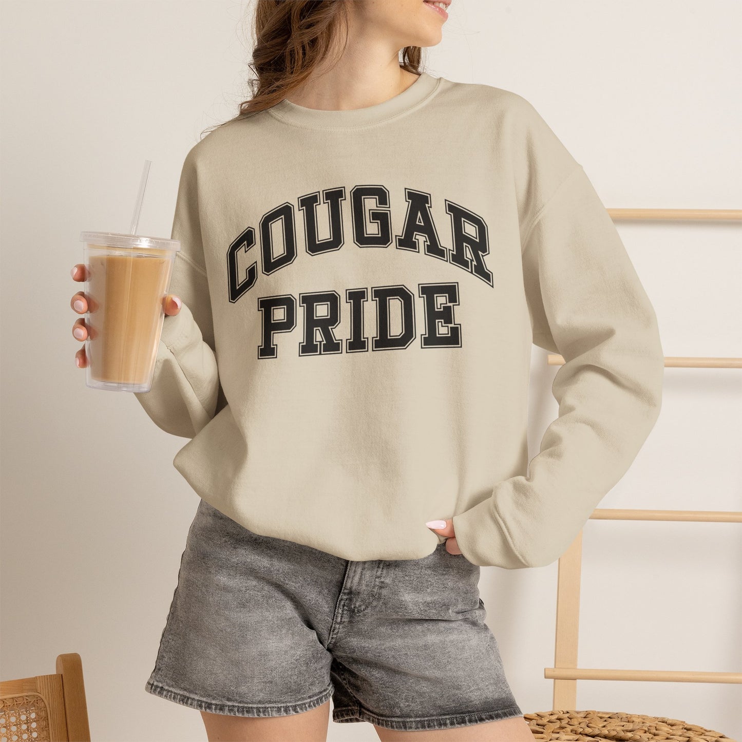 GILDAN - Cougar Pride Crewneck Sweatshirt