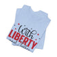BELLA CANVAS - Liberty and Justice For All T-Shirt — Patriotic Fourth of July Tee