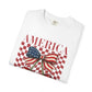 COMFORT COLORS - America Cherry Graphic T-Shirt — Patriotic 4th of July Tee