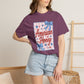 COMFORT COLORS - American Honey Graphic T-Shirt — Retro Patriotic Stars & Bows
