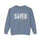 COMFORT COLORS - Saved By Grace Sweatshirt — Christian Inspirational Crewneck
