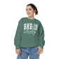 COMFORT COLORS - Classic White Sweatshirt — Garment-Dyed Cozy Crewneck