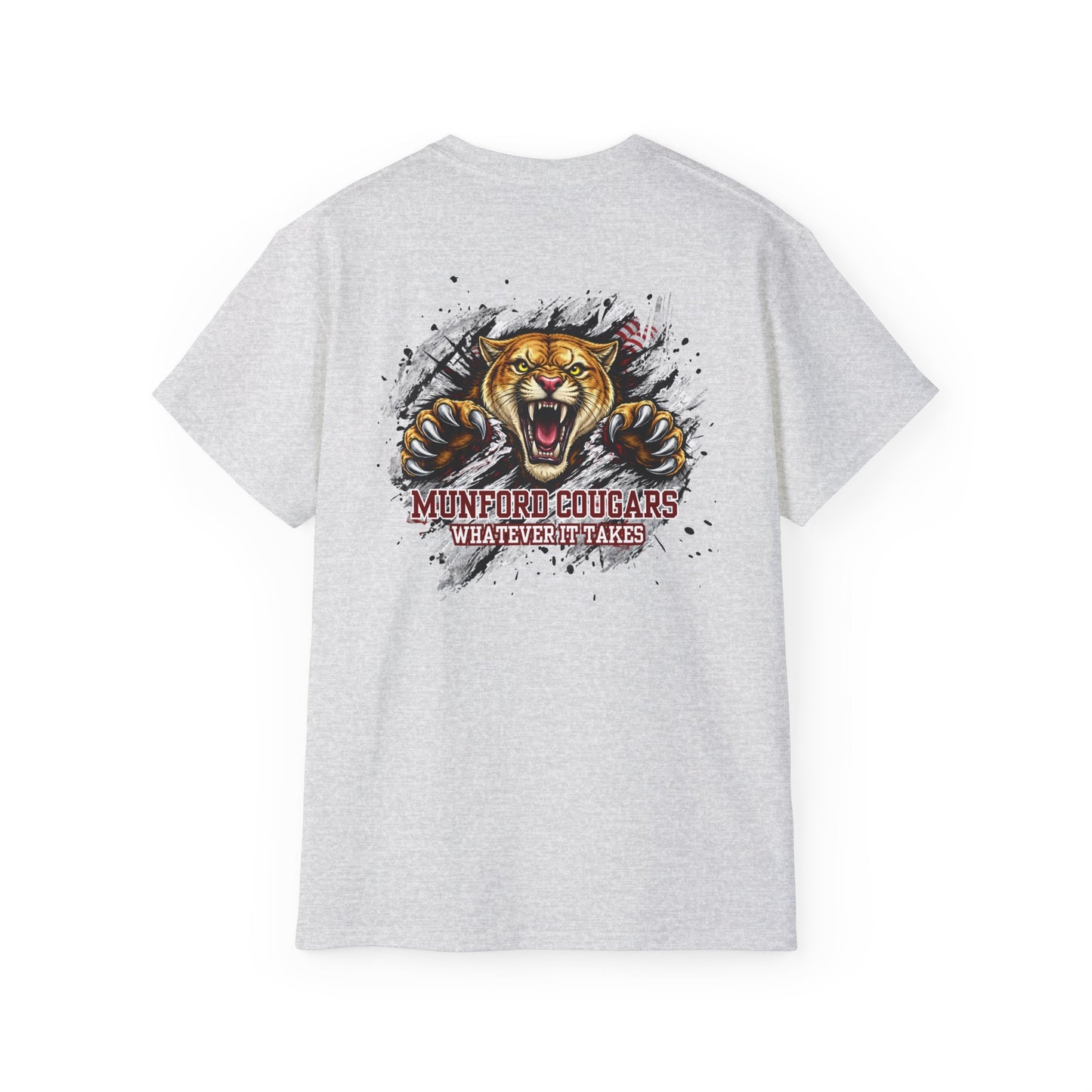 Munford Cougars Roaring Mascot T-Shirt — School Spirit Tee