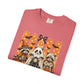 COMFORT COLORS - Spooky and Feral Halloween T-Shirt — Raccoon & Pumpkin Costume Tee