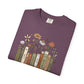 COMFORT COLORS - *** WANT TO PERSONALIZE THIS ?" - DO NOT ORDER THIS, PLEASE EMAIL ME @REFININGFAITHCOMPANY@GMAIL.COM*** Teacher Bookshelf T-Shirt – Personalized “Mrs. Hayes” Pencil & Floral Reading...