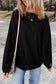 Strawberry Pink Ribbed Corduroy Oversized Sweatshirt