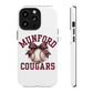 *** NEED TO PERSONALIZE THIS ? - DO NOT PURCHASE THIS ITEM - EMAIL ME @REFININGFAITHCOMPANY@GMAIL.COM - Munford Cougars Baseball Phone Case - Tough Cases Sports Team Phone Cover