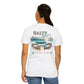 COMFORT COLORS - Salty Vibes Beach Club T-Shirt — 'Salty Memory' Coastal Graphic Tee