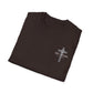 Christian T-Shirt — “He Must Increase, I Must Decrease” Cross Graphic