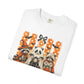 COMFORT COLORS - Spooky and Feral Halloween T-Shirt — Raccoon & Pumpkin Costume Tee
