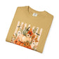 COMFORT COLORS - Pumpkin Stack 'Boo Y'all' Fall T-Shirt — Autumn Floral Halloween Tee