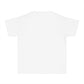 COMFORT COLORS - Easter Floral Bunny Youth Tee — 'Because He Lives'