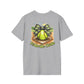 Midsouth Chicks Softball T-Shirt — Neon Green Softball Bow Design