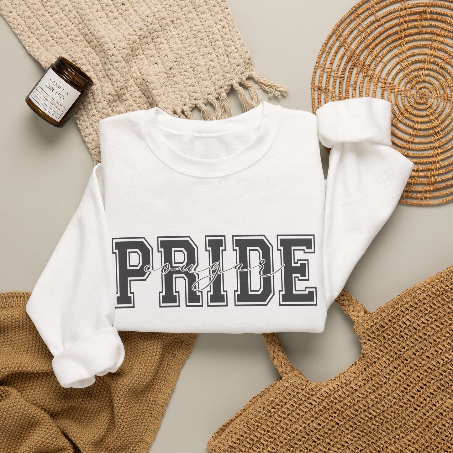 GILDAN -Pride Collegiate Crewneck Sweatshirt