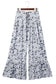 Beige Camo Print Wide Leg Casual Pants