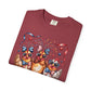 COMFORT COLORS - Patriotic Chickens T-Shirt — 4th of July Farm Animal Graphic Tee
