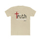 Faith 'Truth' T-Shirt — Christian Cross Graphic Tee (John 8:32)