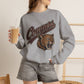 GILDAN - Cougars Mascot Crewneck Sweatshirt — Vintage Athletic Cougar Design