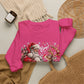 GILDAN - Christmas Santa and Reindeer Crewneck Sweatshirt