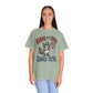 Feral But Free Since 1776 T-Shirt — Cute Raccoon American Flag Patriotic Tee
