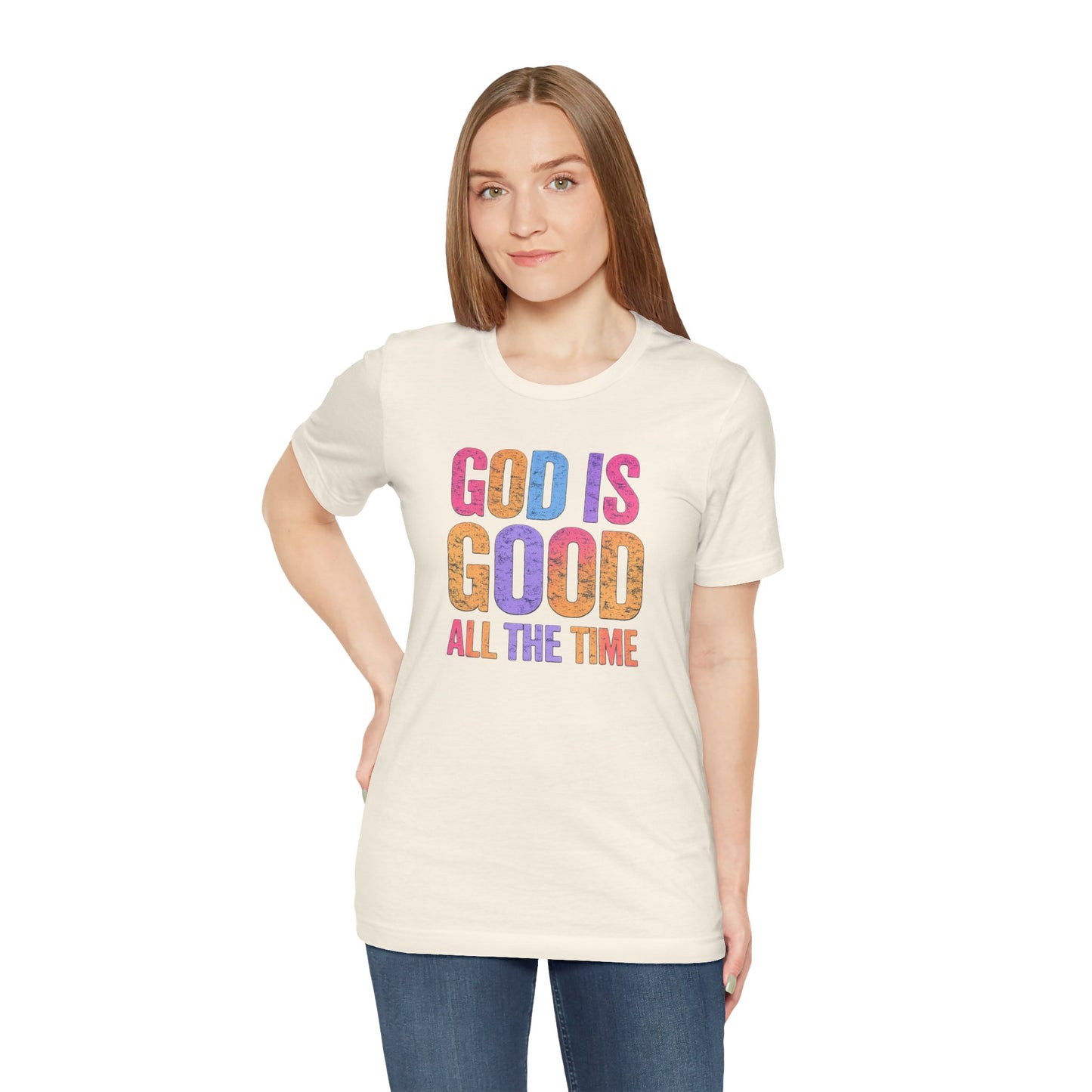 BELLA CANVAS - God Is Good All The Time T-Shirt — Christian Faith Inspirational Tee