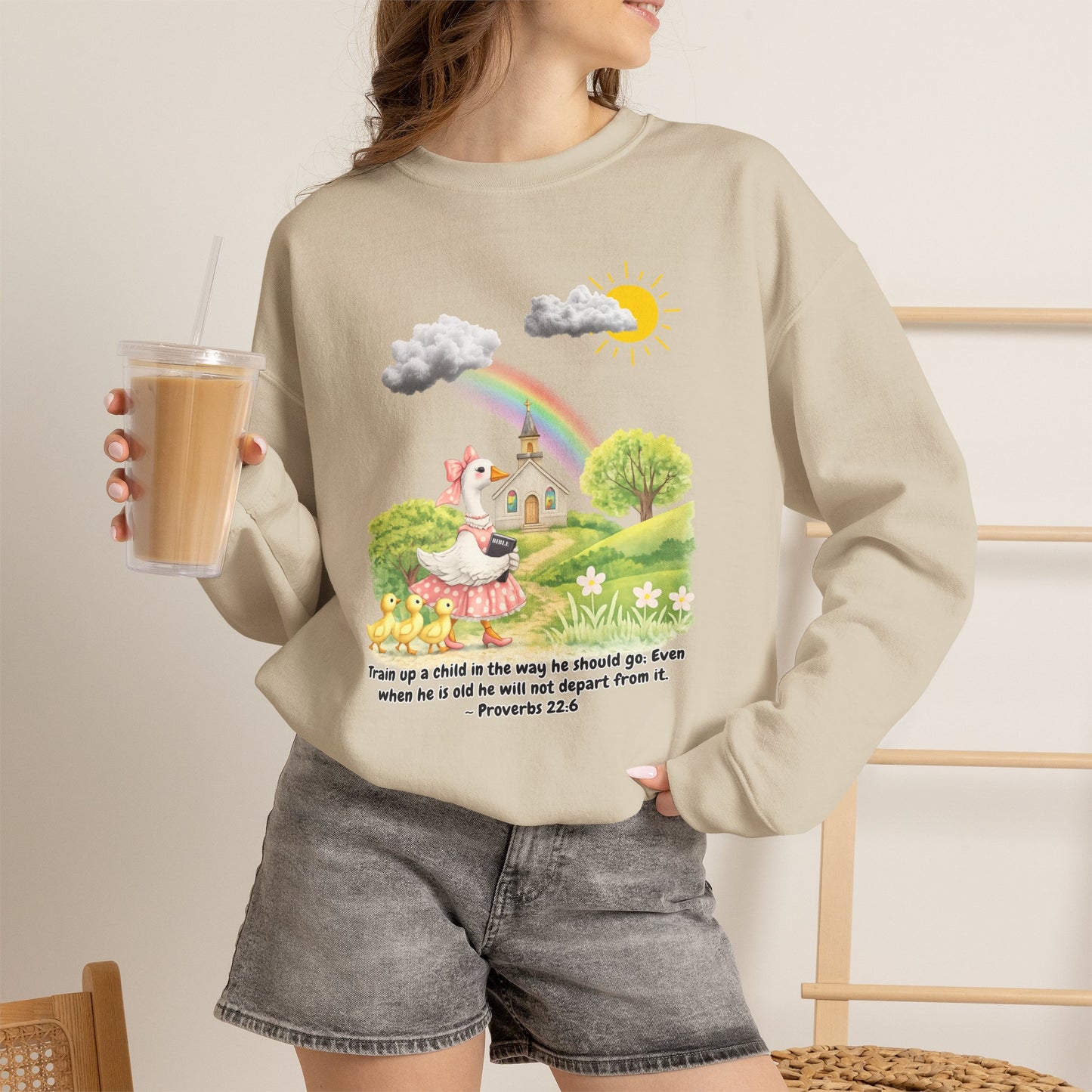 GILDAN - TRAIN UP A CHILD ADULT SWEATSHIRT
