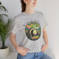 BELLA CANVAS - Easter Sunrise T-Shirt — He Is Risen Tomb & Cross Christian Tee
