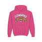 YOUTH COUGARS HOODIE WHITE FONT